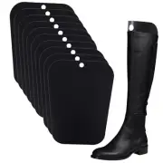 10 Pieces (5 Pairs) Boot Shaper Form Inserts 9.5, 12, 14, 16 inches Black