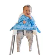 Tidy Tot: Long Sleeve Cover & Catch Bib - Stars