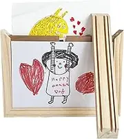 Art Work Frames for Wood Editable - Frames for Artwork | Editable Artwork Display Storage Frame for Crafts, Drawing, Frame