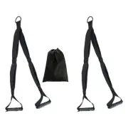 Tricep Rope Cable Attachment, Pull Down Rope, Heavy Duty Extension Straps Home