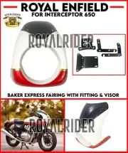 Fits Royal Enfield Interceptor 650 “BAKER EXPRESS FAIRING WITH FITTING & VISOR”