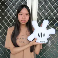 在飛比找Yahoo!奇摩拍賣優惠-米奇 米妮 米老鼠 迪士尼 小手套 6吋 米妮手套 米奇手套