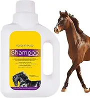 Horse Shampoo and Conditioner - Horse Coat Cleaner,Body Wash Supplies 1L Hair Care Pet Shower Gel for Dogs Cleaning Tail Mane Skin