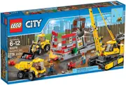 LEGO 60076 Demolition Site Set - Crane, Wrecking Ball, & Dump Truck