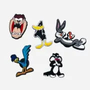Shoe Charms for Crocs - Loony Toons Cartoon Buggs Taz DIY Bracelets Crafts Shoes