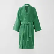 Sheridan Ultra-Light Bathrobe in Forest Cotton