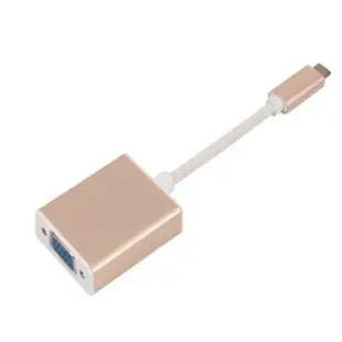 USB3.1Type-C轉vga高清線手機 Macbook轉VGA投屏線 Type-C to vga