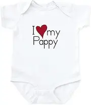 [CafePress] I Love My Pappy Infant Creeper Cute Infant Bodysuit Baby Romper