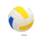 Dog Puppy Teething Ball Toy Latex Solid Fetch Squeaky Pet Chew Training Quality
