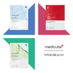 MEDICUBE 毛孔冷卻面膜 / SUPER CICA 鎮靜面膜 / MEDICUBE 紅積雪草面膜 / 5SHEET