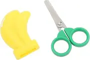 Creative Fruit Shaped Scissors, Magnetic Sleeve, Kids' Paper Cut Banana Scissors, Refrigerator Magnet, Home Decoration