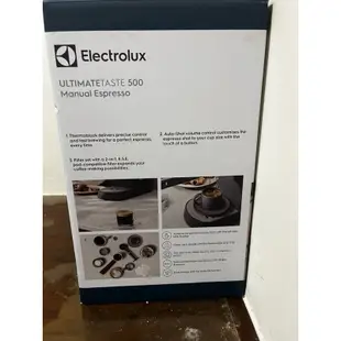 Electrolux 伊萊克斯 半自動義式咖啡機(E5EC1-51MB 珍珠黑觸控款)