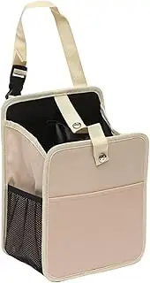 Gvblkq Behind Seat Car Organizer, 20l Folding Backseat Tissue Organizer, Vehicle-mounted Hanging Debris Storage Box, Hard Bottom Plate Foldable Headrest Garbage Storage Bag for Napkins