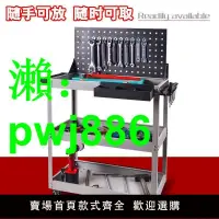 在飛比找樂天市場購物網優惠-移動工具車手推車工具箱多功能車間多層收納架子三層加厚工具推車