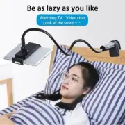 360 Rotating Flexible Long Arms Mobile Phone Holder Desktop Bed Lazy Bracke L8Q1