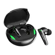 XT92 TWS Gaming Earphone Bluetooth 5.1 Low Latency Professional Gamer Bluetooth Headphone With Mic 9D Stereo HiFi Headset - XT92 Black