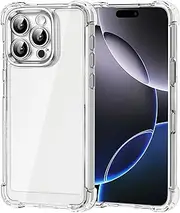 USTIYA Case for iPhone 16 Pro Max 6.9 Inch Protection Acrylic + TPU Cover No Yellowing Four Corners Thickening