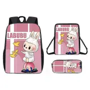Labubu Cute Printed Cartoon Anime Children's Backpack Style 12