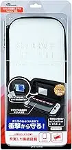 Anser Switch OLED Model / Switch Storage Pouch (White & Black) (Uses Shock-Resistant EVA Material/Lightweight / Large Capacity Storage/Compatible with Switch OLED Models)