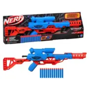 Nerf Alpha Strike Wolf LR-1 Blaster with Targeting Scope, 12 Nerf Darts, Toys fo
