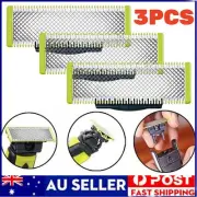 3Pc Philip OneBlade Razor Shaver QP2520/QP2630 Replacement Blade Head One Blade