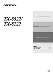 Onkyo Integra TX-8522 Receiver Owners Instruction Manual