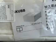 IKEA SKUBB Under Bed Wardrobe Storage Case Organiser Small 44x55x19cm in White