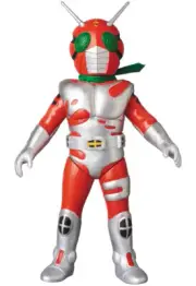 Medicom Toy Order Toei Retro Sofubi Collection Kamen Rider ZX Painted Figure