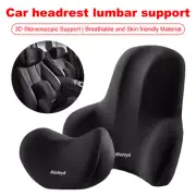 Back Support Pillow Car Seat Headrest Lumbar Cushion For Home Office Neck Rest