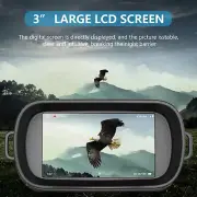 8X Digital Zoom Binoculars 4K HD Video Resolution 3.0 Inch 854x480 TFT LCD Scree