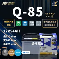 在飛比找PChome24h購物優惠-【Furukawa日本古河】Q85 55D23L 怠速起停專