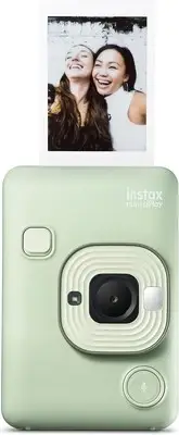 FUJIFILM Instax Instant Camera/Smartphone Printer instax mini LiPlay Green INS