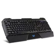 NEW AULA Sapphire Mechanical Gaming Keyboard with Blue Switch for Gamers Stream
