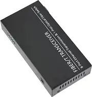 Gigabit Ethernet Media Converter SingleMode, SFP SC Fiber Port 1000BaseSXLX to 8 Port RJ45 10/100/1000 Network Auto Sensoring Transceiver Module