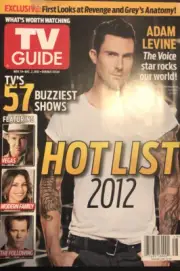 TV Guide (November 2012) Adam Levine - The Hot List