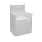 Alfresco 100% Cotton Director Chair Cover Plain White Rans
