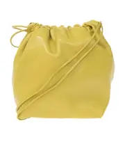 Jil Sander Dumpling Drawstring Shoulder Bag One size Yellow