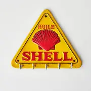 Cast Iron Shell Huile Key Rack 20cm
