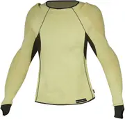 Trilobite Skintec, functional shirt women , color: Yellow/Black , size: XL