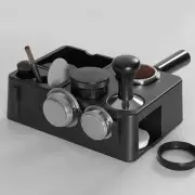 Tamping Station Coffee Portafilter Rack ABS Tamper Holder Distributor Holder
