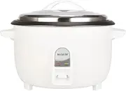 [Maxim] Rice Cooker with Stainless Steel Lid, 30 Cup Capacity