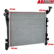 Radiator For 10-ON JEEP GRAND CHEROKEE WK2 LAREDO LIMITED OVERLAND Petrol MT AU (for: Jeep)