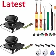 Maëlusa New 21-Piece Set Replacement compatible with Switch Joystick joycon , No Drift Hall Electromagnetic Joy-Con Joysitck with Hall Effect Sensor compatible for Nintendo Switch/OLED/Lite