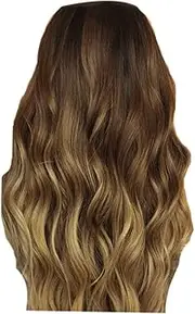 Baluue Elegant Women's Long Wig Bangs Fashionable Hair Cover Hair Extension for Role Play