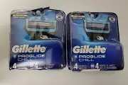 Gillette Fusion5 ProShield Cartridge Blades - 2 - 4 Pack- 8 Cartridges Total