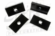 Superflex Rear Leaf Spring Saddle Pad Bush Kit for MG Midget/Sprite 1962 - 1974