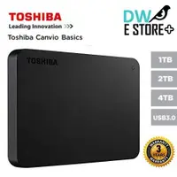 在飛比找蝦皮購物優惠-東芝 Canvio 基本 1TB / 2TB / 4TB 2