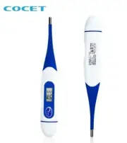 NEW Digital LCD Thermometer Medical Baby Adult Body Safe Soft Electronic