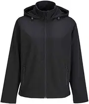 [SOL'S] SOLS Womens/Ladies Race Hooded Soft Shell Jacket (UK Size: M) (Black)