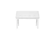 Maestro Piano Keyboard Bench w/ Storage Compartment - White